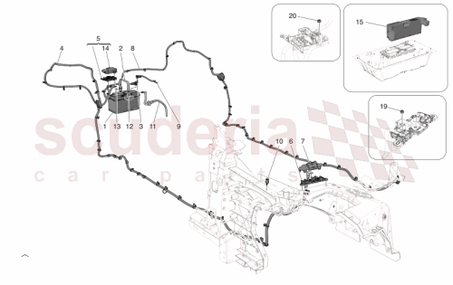 Part Diagram for Maserati 670300822