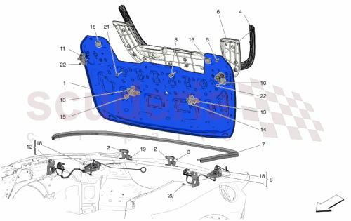 Part Diagram for Maserati 670310571