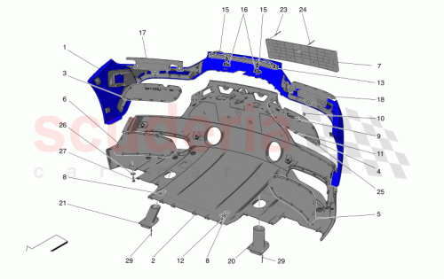 Part Diagram for Maserati 670226727