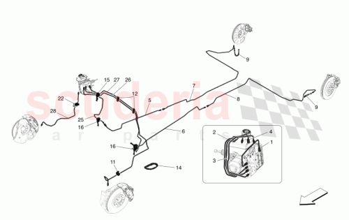 Part Diagram for Maserati 670178136