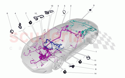 Part Diagram for Maserati 670212959
