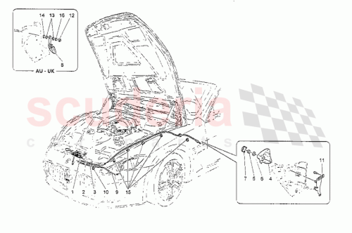 Part Diagram for Maserati 80792400