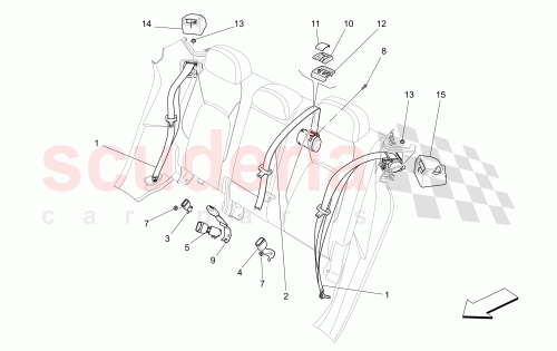Part Diagram for Maserati 670063503