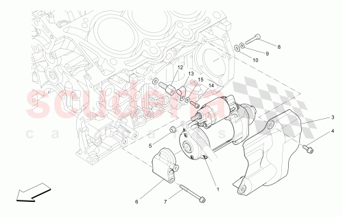 Part Diagram for Maserati 289798