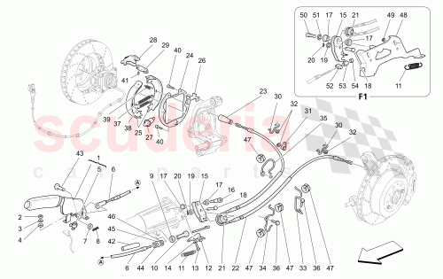 Part Diagram for Maserati 204639