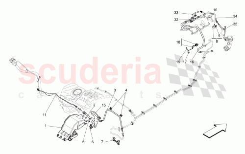 Part Diagram for Maserati 670033126