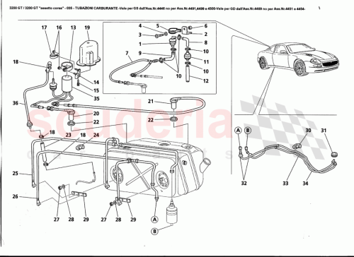 Part Diagram for Maserati 389200405