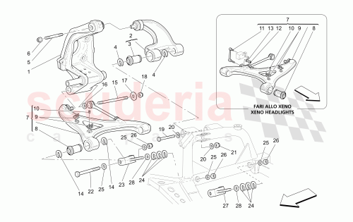 Part Diagram for Maserati 196521