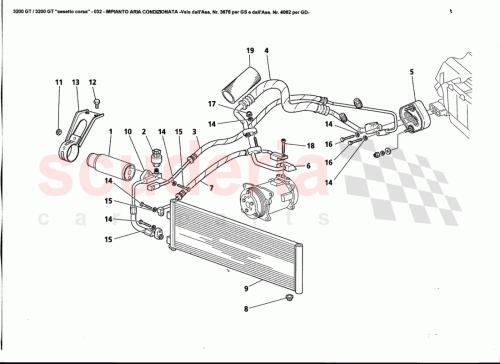 Part Diagram for Maserati 385500220