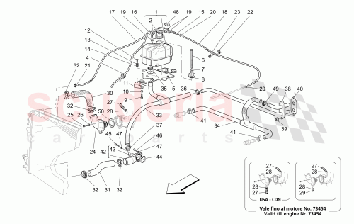 Part Diagram for Maserati 230889