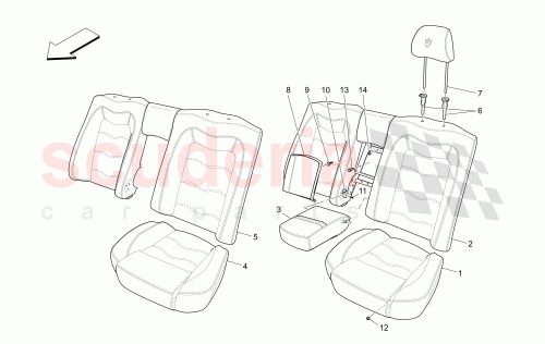 Part Diagram for Maserati 953203348