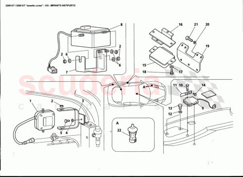 Part Diagram for Maserati 383300229