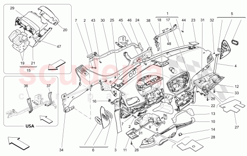 Part Diagram for Maserati 670025763