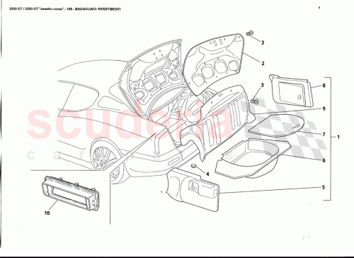 Part Diagram for Maserati 384700012