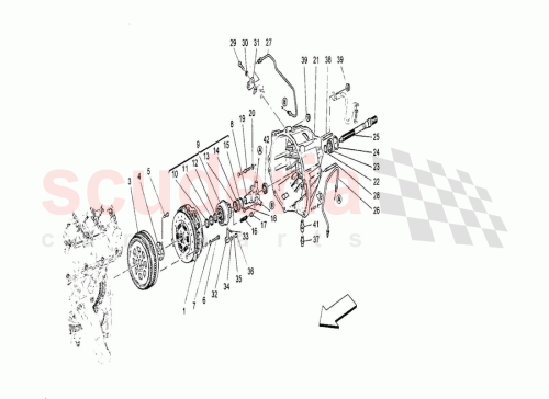 Part Diagram for Maserati 228738