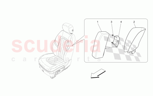 Part Diagram for Maserati 670030126