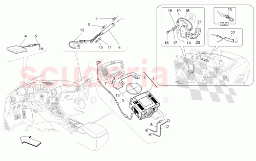 Part Diagram for Maserati 200485
