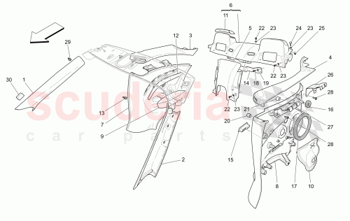 Part Diagram for Maserati 969551624