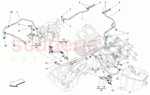 Part Diagram for Maserati 675000373