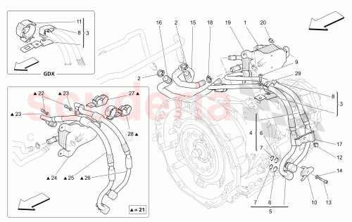 Part Diagram for Maserati 675000099