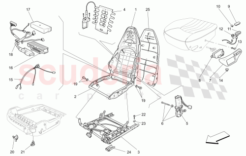 Part Diagram for Maserati 980001112