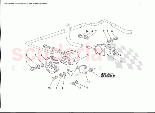 Part Diagram for Maserati 578484001