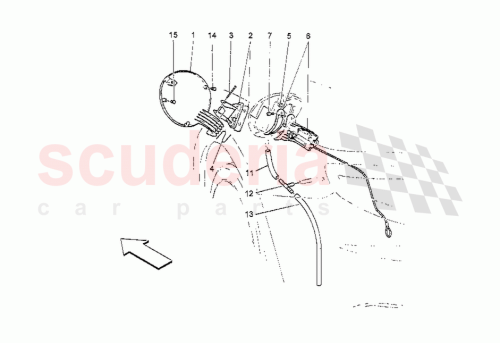 Part Diagram for Maserati 69941500