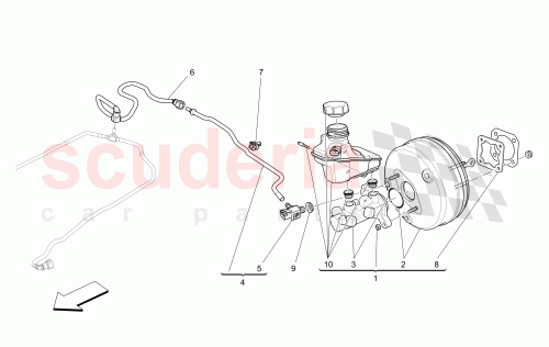 Part Diagram for Maserati 670003305