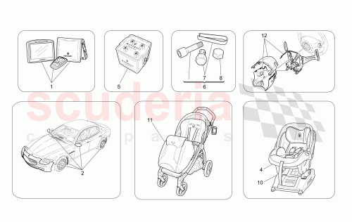 Part Diagram for Maserati 940000545