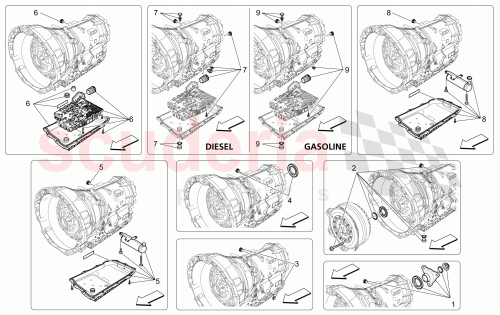 Part Diagram for Maserati 673004343