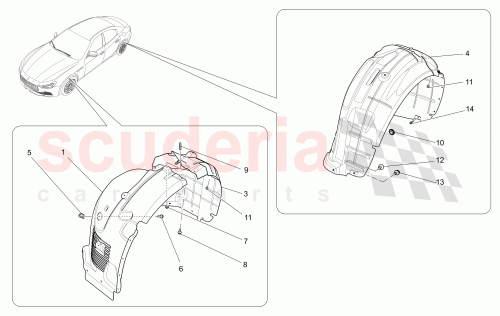 Part Diagram for Maserati 673010772