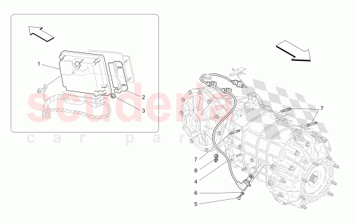 Part Diagram for Maserati 188240