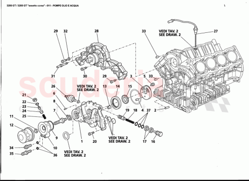 Part Diagram for Maserati 578045300