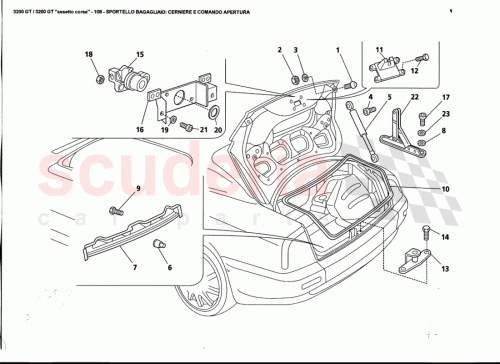 Part Diagram for Maserati 82475459