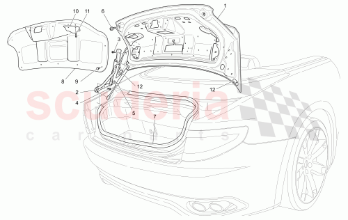 Part Diagram for Maserati 81797400