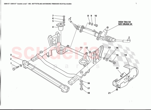 Part Diagram for Maserati 386100025