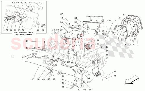 Part Diagram for Maserati 981104919