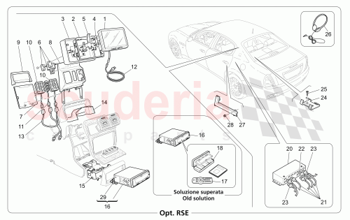 Part Diagram for Maserati 981339307