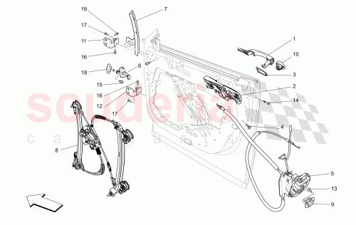 Part Diagram for Maserati 670032749