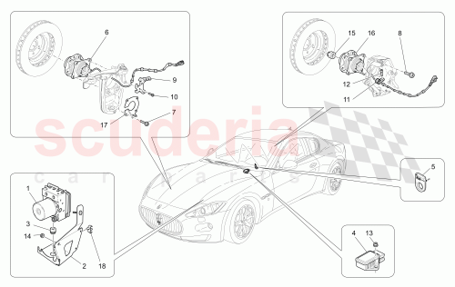 Part Diagram for Maserati 307023