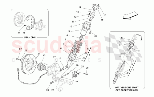 Part Diagram for Maserati 386601394