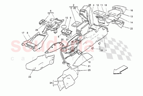 Part Diagram for Maserati 980139814