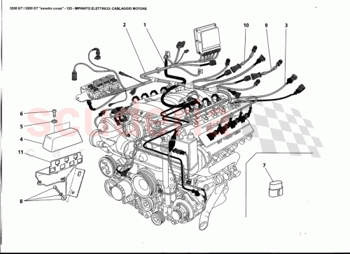 Part Diagram for Maserati 14496400