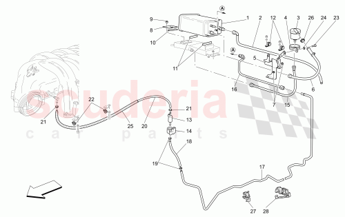 Part Diagram for Maserati 186920