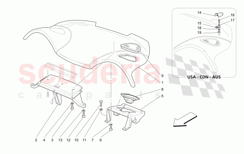 Part Diagram for Maserati 981008306