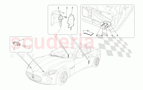 Part Diagram for Maserati 85996800