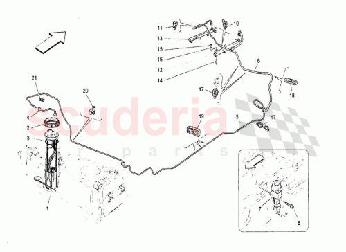 Part Diagram for Maserati 179087