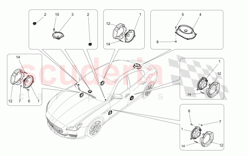 Part Diagram for Maserati 670034708