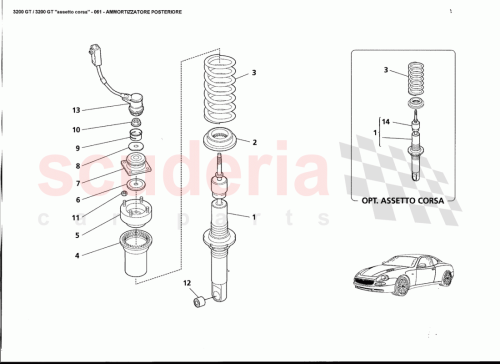 Part Diagram for Maserati 387000010