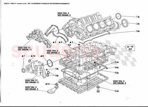 Part Diagram for Maserati 390450008